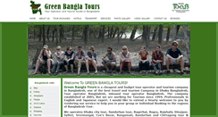 Desktop Screenshot of greenbanglatours.com
